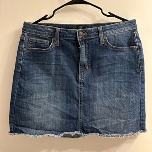 The Perfect jean skirt